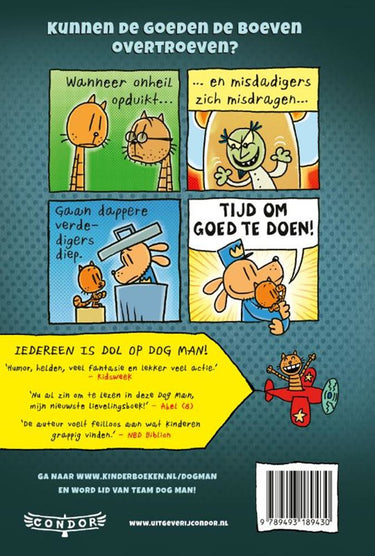 Centraal boekhuis dog man 7: de bal is hond. 7+