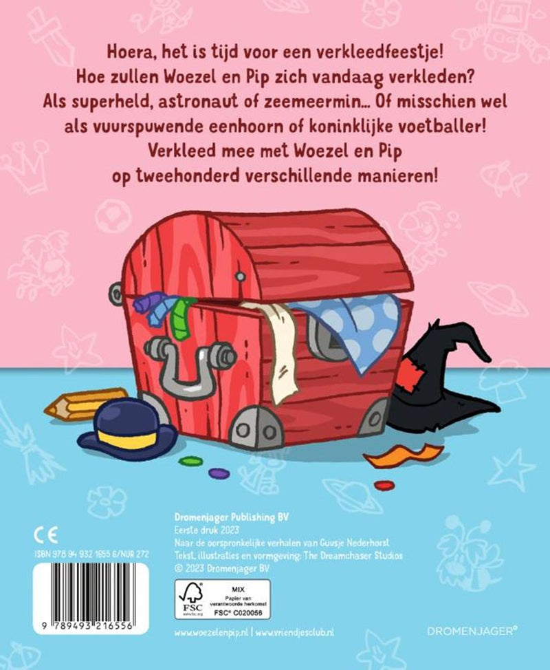 Afbeelding laden in galerijviewer, Woezel en pip boek samen verkleden
