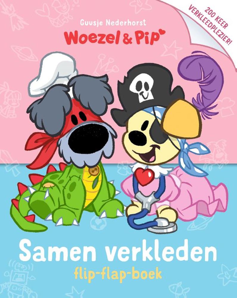 Afbeelding laden in galerijviewer, Woezel en pip boek samen verkleden
