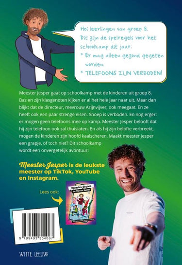 Meester jesper het schoolkamp. 9+