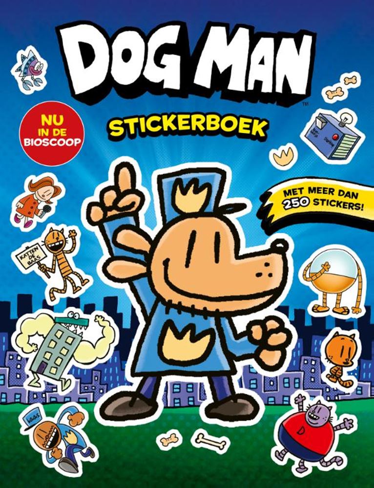 Chargez l'image dans la visionneuse de la galerie, Centraal boekhuis dog man stickerboek. alle
