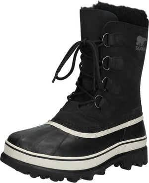 Sorel caribou™ wp men's snowboots - black, dark stone - maat 41