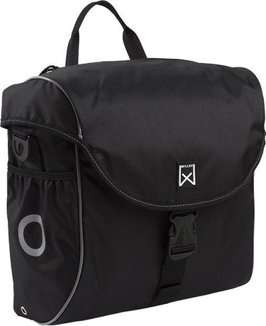 Willex - enkele tas 300 - zwart zilver - lichtgewicht - xl 19 liter