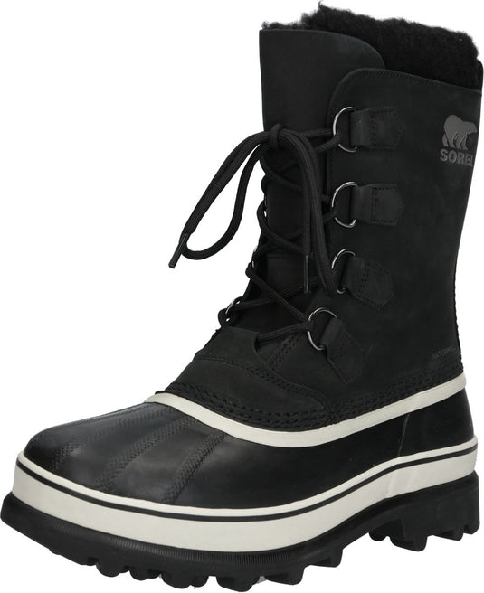 Sorel caribou™ wp men's snowboots - black, dark stone - maat 43
