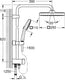 Grohe vitalio comfort 250 flex douchesysteem met omstelling voor wandmontage - zonder thermostaatkraan - waterbesparend - matte black