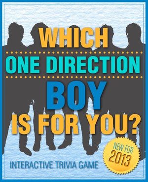 Ty which one direction boy is for you? - fun and interactive personali trivia game test - one hundred (100) jam packed questions for accurate results to find out your one direction love! (version a)