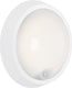 Briloner leuchten helsinki - buitenlicht - led - 12w - 1150lm - 4000k - sensor - bewegingsdetector - ip44 - kleur: wit - materiaal: plastic