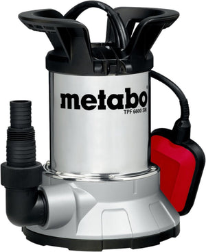 Metabo tpf 6600 sn 250660006 vlakzuigende dompelpomp 6600 l h 6 m