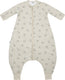 Meyco baby penguin baby winter slaapoverall jumper met vaste mouw - soft sand - 104cm - 2.5 tog