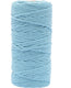 Vaessen creative macrame touw - aqua - 3mmx100m