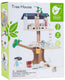Classic world houten poppenhuis boomhut - speelset 31-delig.