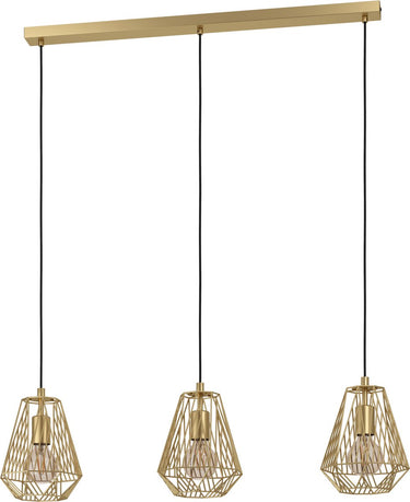 Eglo stype hanglamp - e27 - 96 cm - goud