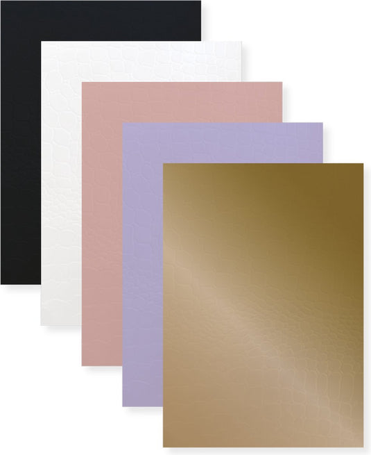 Kangaro schriften - pure croco - a4 - lijn - 4 kleuren - k-pm610003skz