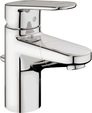 Grohe europlus wastafelkraan - met uittrekbare uitloop - met trek-waste - chroom