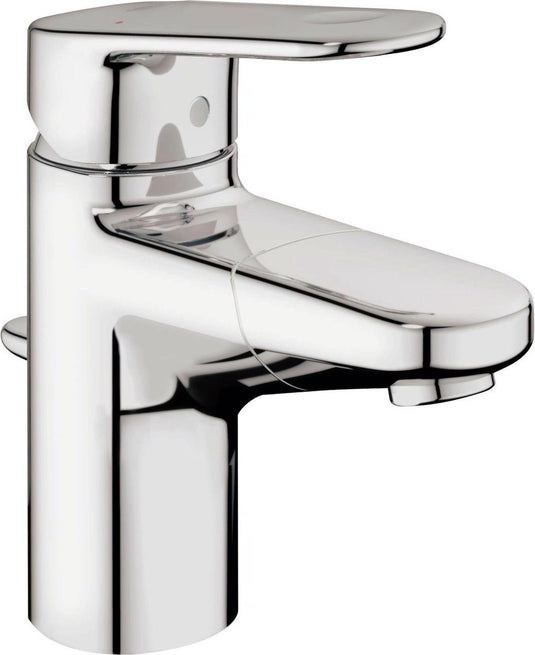 Grohe europlus wastafelkraan - met uittrekbare uitloop - met trek-waste - chroom