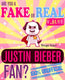 Are you a fake or real justin bieber fan? version blue - the 100% unofficial quiz and facts trivia travel set game