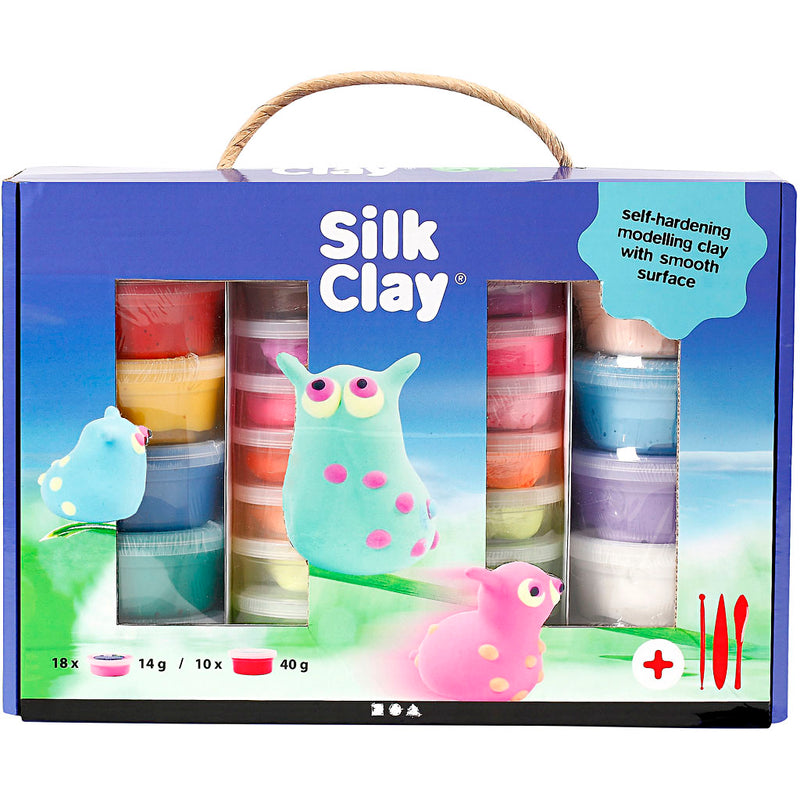 Load image into Gallery viewer, Silk clay https: www.cchobby.nl silk-clayr-set-diverse-kleuren-1-set

