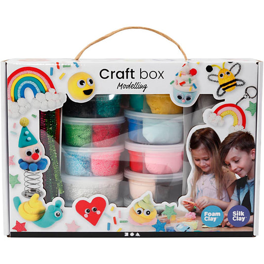 Creativ company foam clay en silk clay set