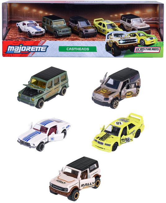Majorette castheads 5 pieces giftpack 0 12
