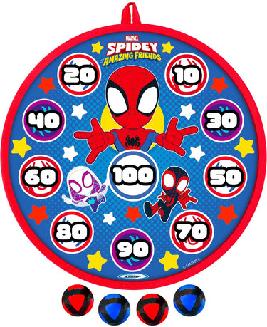 Disney darts balls target game 28cm spidey