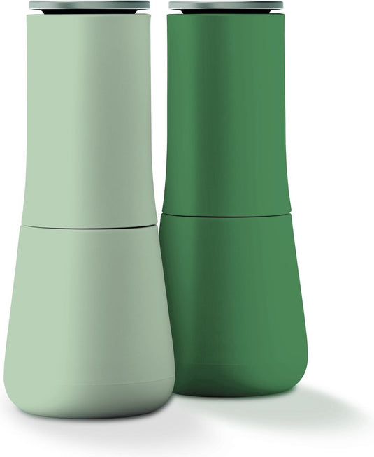 Joseph joseph editions perper- en zoutstel - set van 2 stuks - groen