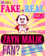 Are you a fake or real zayn malik fan? vol. 1 - the 100% unofficial quiz and facts trivia travel set game