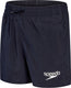 Speedo essential 13 watershort heren - zwembroek heren - zwemshort heren met zijzakken - zwembroek mannen met elastische tailleband - marine - l