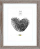 Deknudt frames fotolijst - grijs met passe-partout - 13x18 18x24 cm