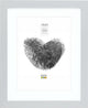 Deknudt frames fotolijst - zilver met passe-partout - 13x18 18x24 cm