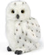 Living nature sneeuwuil knuffel