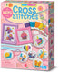 4m knutselen - mini kruissteek borduren - kids - creatief speelgoed - hobbypakket - kidzmaker - 5+