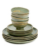 Serax - pascale naessens pure - serviesset - zeegroen - 12 stuks