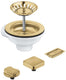 Grohe afvoergarnituren - afvoerzeef voor spoelbak met accessoires, geborsteld cool sunrise 40996gn0