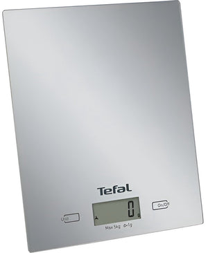 Tefal – keukenweegschaal – essential – 5 kg tot op de gram – zilver – tarra-functie