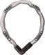 Abus fietsslot kettingslot - tresor 6807c - security level 7 - zilver - 110 cm - geschikt voor elektrische fietsen en stadsfietsen