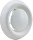 Starx afzuigventiel rond - verstelbaar ventilatieklepje - kanaaldiameter ã˜100-125 mm - wit