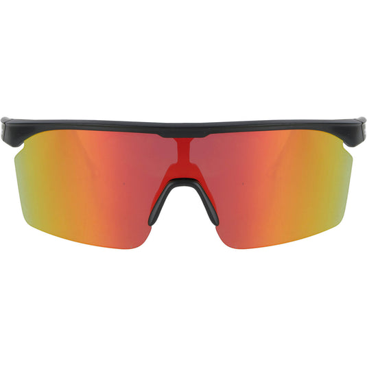Trivio - fietsbril noa zwart revo rood met extra transparante lens