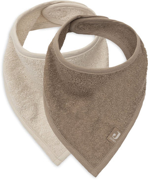 Jollein slab bandana sand milky coffee (2pack)