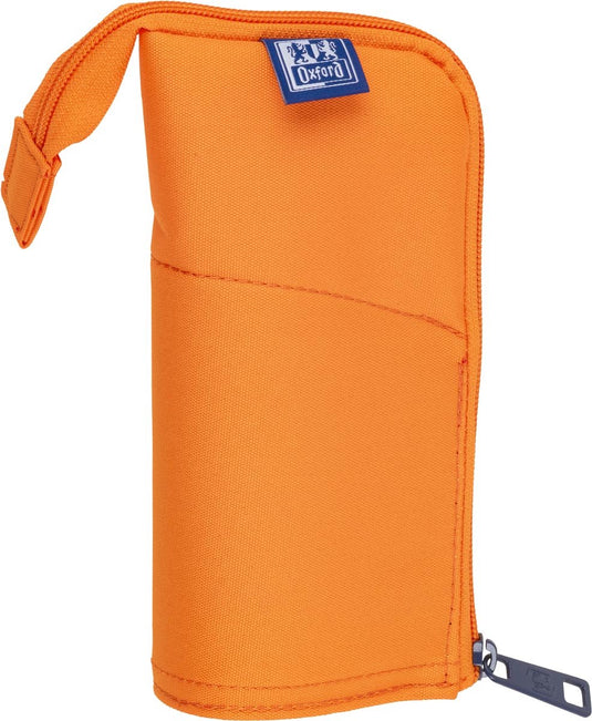 Oxford stand-up pennenetui oranje
