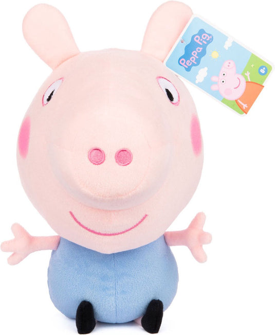 Peppa pig george van knuffel 28cm