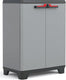 Keter stilo lage kast - 1 plank - 68x39x90cm - donkergrijs zwart