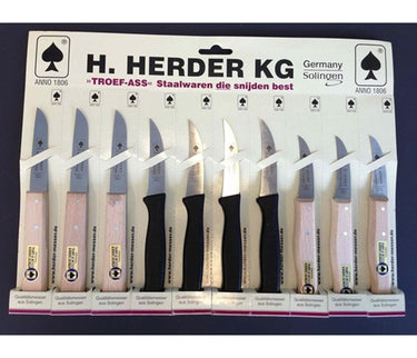 Herder h. schilmesjes rvs assortiment .3+3+4 op kaart