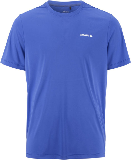 Craft core essence ss tee 2 m heren sportshirt - blauw