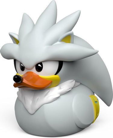 Tubbz numskull - badeend - sonic the hedgehog - silver the hedgehog (eerste editie) - 9cm