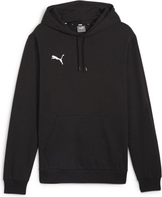 Puma teamgoal casuals hoody heren sporttrui - black- white