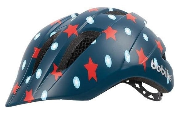 Load image into Gallery viewer, Kinderhelm Bobike Plus Navy Stars S (52-56Cm) Blauww
