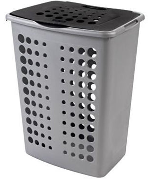 Curver victor wasmand - 60l - zilver