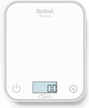 Tefal optiss bc50u0 - digitale keukenweegschaal - wit - compact - max. 5 kg - precisie weegschaal