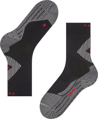 Falke 4grip stabilizing voor maximale snelheid functioneel materiaal sokken unisex zwart - maat 39-41
