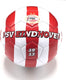 Merkloos sans marque psv voetbal strepen 1913 maat 5.